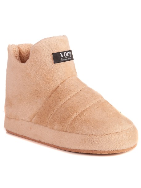 Beżowe buty domowe