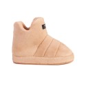 Beżowe buty domowe