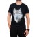 T-shirt męski z nadrukiem wilka