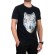 T-shirt męski z nadrukiem wilka