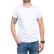 Biały męski t-shirt