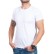 Biały męski t-shirt