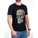 T-shirt męski z motywem czaszki