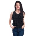 Czarne damskie top