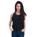 Czarne damskie top