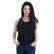 Czarne damskie top