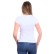 Biały t-shirt do jogi