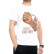 Biały t-shirt dla bokserów