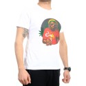 Biała męska koszulka Bob Marley
