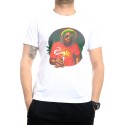 Biała męska koszulka Bob Marley