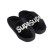 Czarne pantofle Super