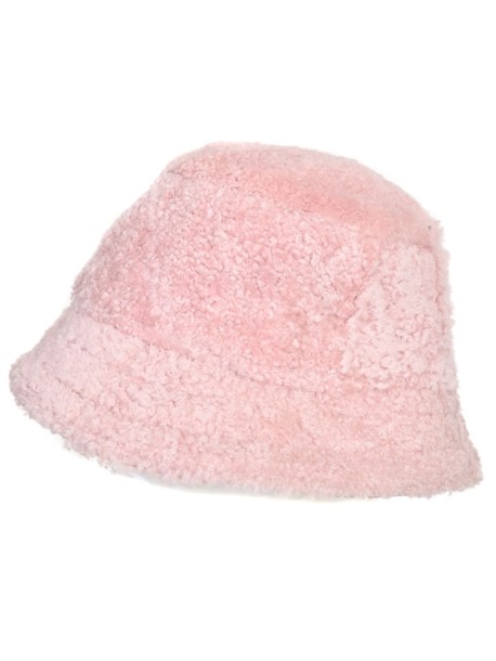 Różowa czapka typu bucket hat
