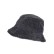 Szara czapka typu "bucket hat"