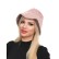 Różowa czapka typu bucket hat