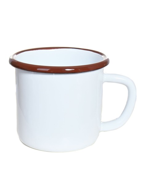 Emaliowany kubek – biały