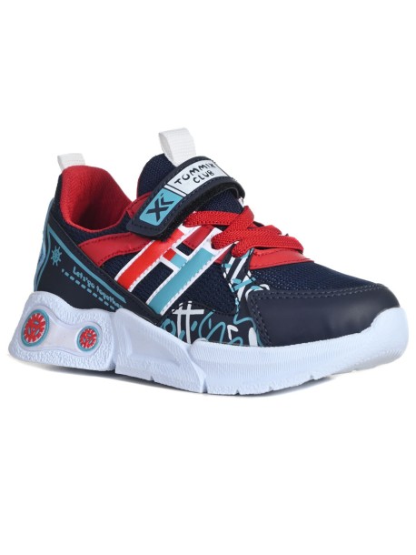 Niebieskie dziecięce buty sportowe Tommix Club