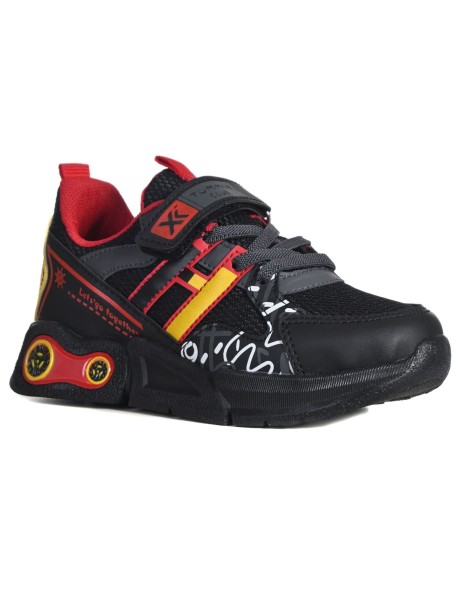 Czarne dziecięce buty sportowe Tommix Club