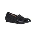 Czarne buty na platformie