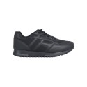 Czarne, minimalistyczne buty sportowe