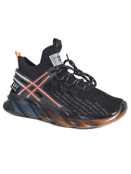 Męskie buty sportowe dziewiarskie