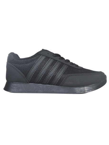 Buty sportowe z paskami – czarne