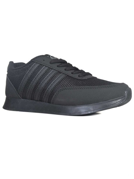 Buty sportowe z paskami – czarne