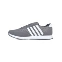 Buty sportowe z paskami – szare