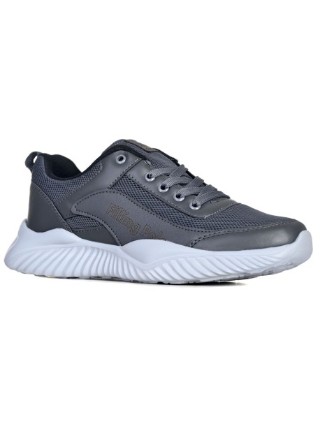 Szare męskie buty sportowe Filling Polo