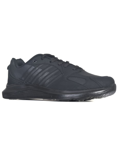 Męskie buty sportowe typu "maxi" w kolorze czarnym
