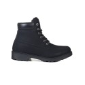 Czarne damskie buty zimowe