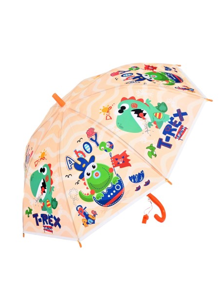 Pomarańczowy parasol dla dzieci
