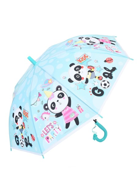 Zielony parasol dla dzieci