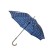 Ciemnoniebieski parasol w grochy