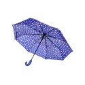 Parasol damski w kolorze niebieskim