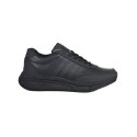 Damskie buty sportowe z paskami – czarne