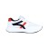 Białe oddychające buty sportowe