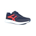 Męskie oddychające buty sportowe – niebieskie