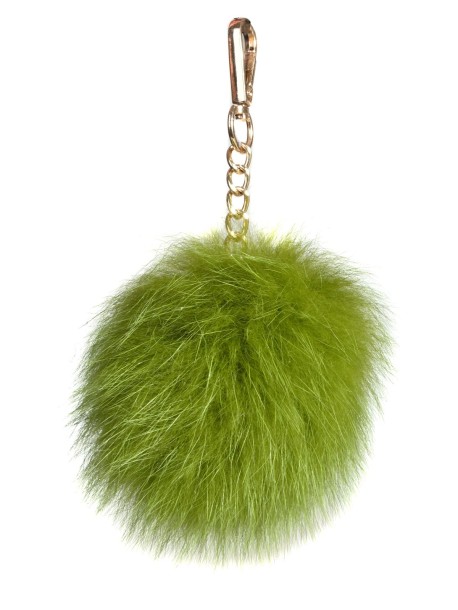 Pompon do torby – zielony