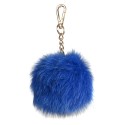 Pompon do torby – niebieski