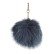 Pompon do torby – szary