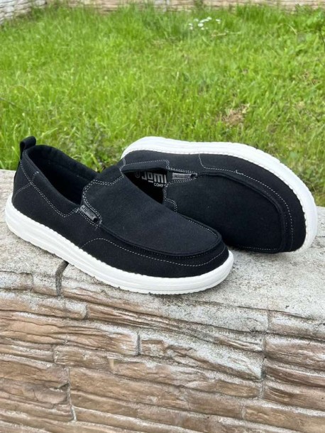 Wygodne męskie espadryle – czarne