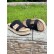 Damskie czarne klapki w stylu boho