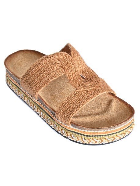 Klapki damskie w stylu boho