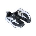 Czarne letnie damskie buty sportowe