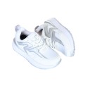 Białe letnie damskie buty sportowe