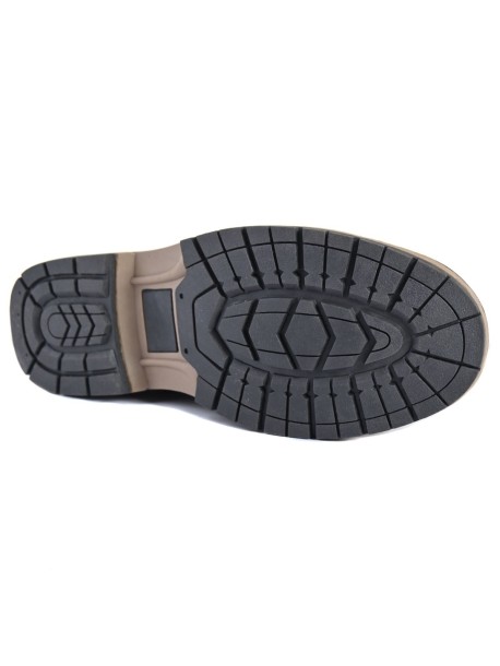 Brązowe męskie buty z sznurowaniem