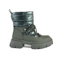 Zielone damskie buty narciarskie
