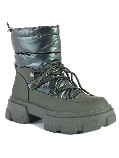 Zielone damskie buty narciarskie