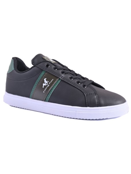 Czarne męskie buty marki Polo