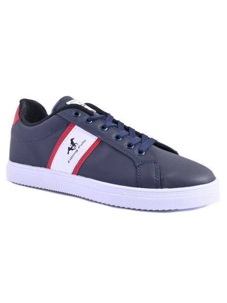 Niebieskie męskie buty Polo